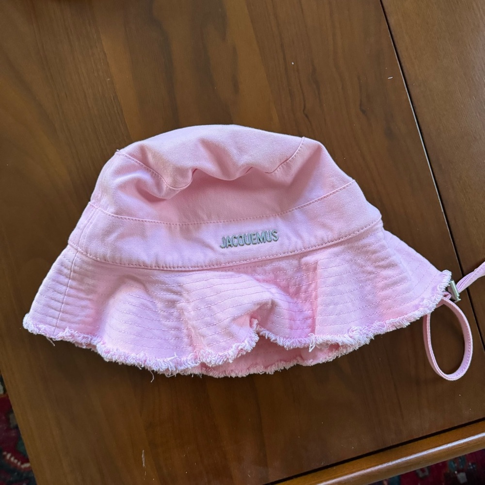 Jacquemus The Artichaut Bucket Hat Light Pink